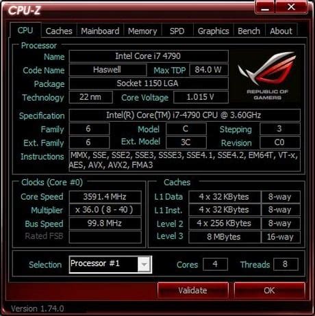 Télécharger ROG CPU.